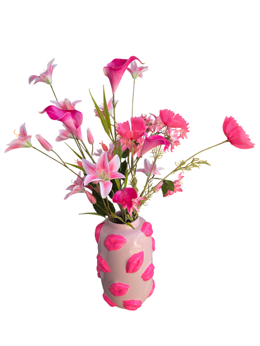 Flower arrangement Kisses L, incl. vase