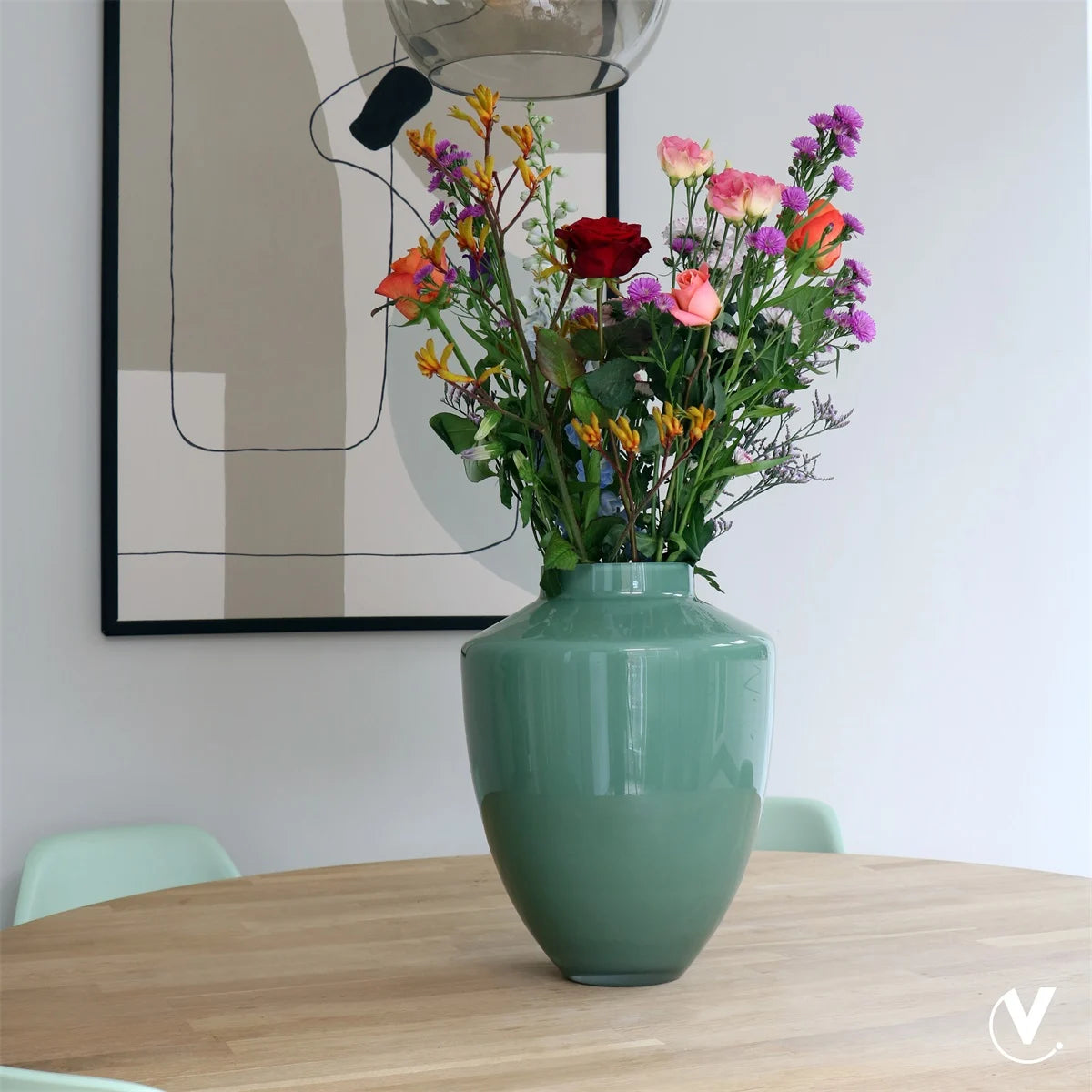 Vaas Pastel Groen