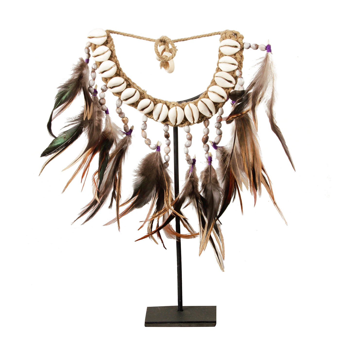 Feather necklace